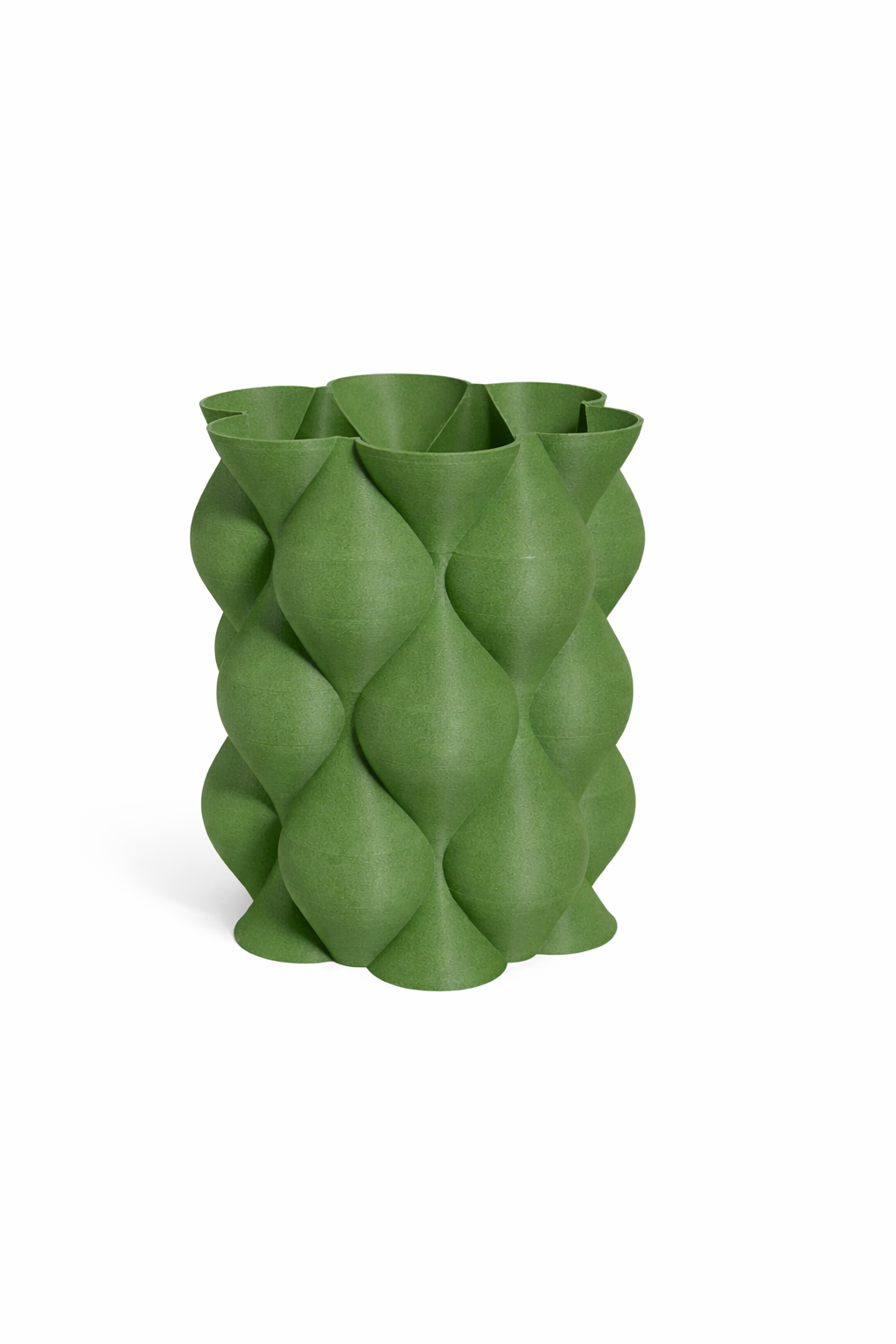 Vază modernă, design texturat, decor minimalist